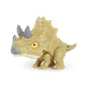 Dinosaurus Vinger Poppetje - 8 cm - Triceratops - Beige