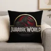 Leuk Decoratief Sierkussen Jurassic World Logo (Zwart/Rood) - 45 cm