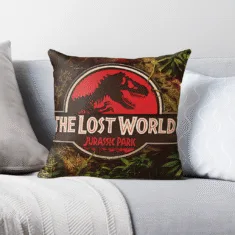 Leuk Decoratief Sierkussen The Lost World Jurassic Park Logo - 45 cm