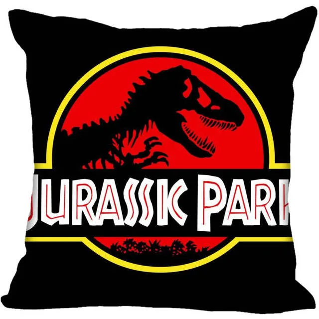 Leuk Decoratief Sierkussen Jurassic Park Logo - 45 cm bij dedino.nl