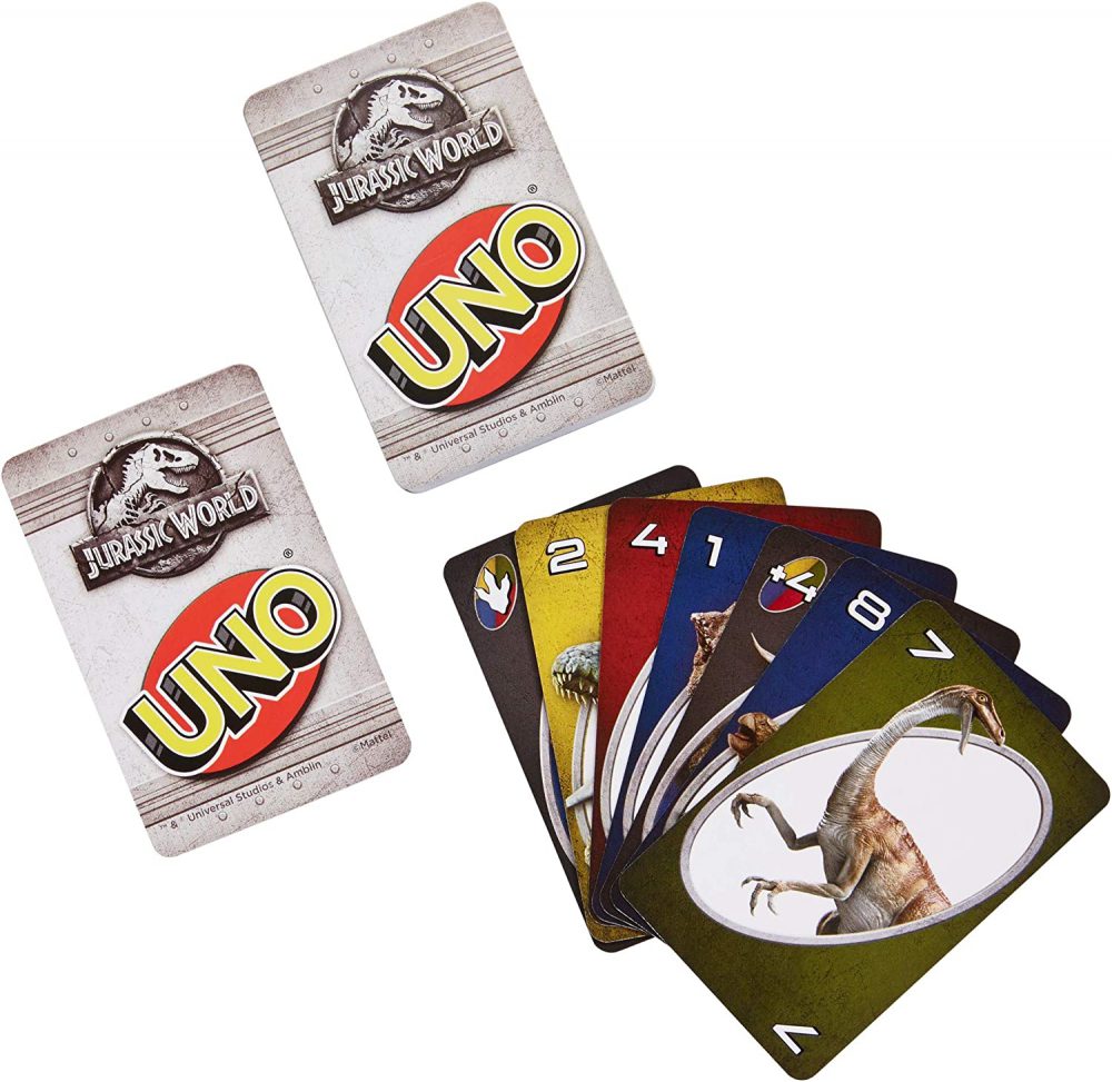 Mattel Uno - Jurassic World - Kaartspel bij dedino.nl