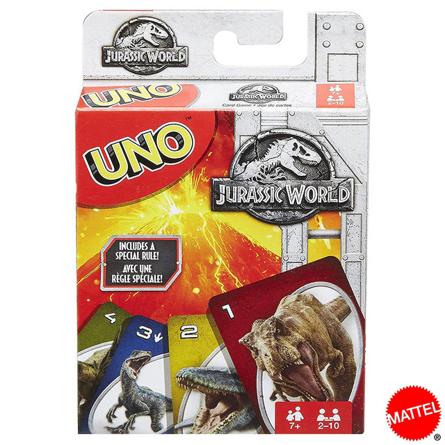 Mattel Uno - Jurassic World - Kaartspel bij dedino.nl