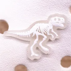 Mini Glow in the Dark Dinosaurus Pinnetjes - T-rex (Realistisch)