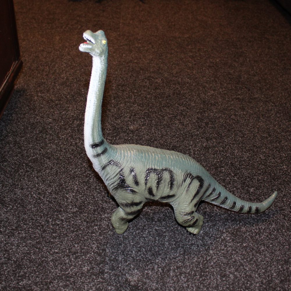 Rubberen Speelgoed Dinosaurus - Groene Brachiosaurus bij dedino.nl
