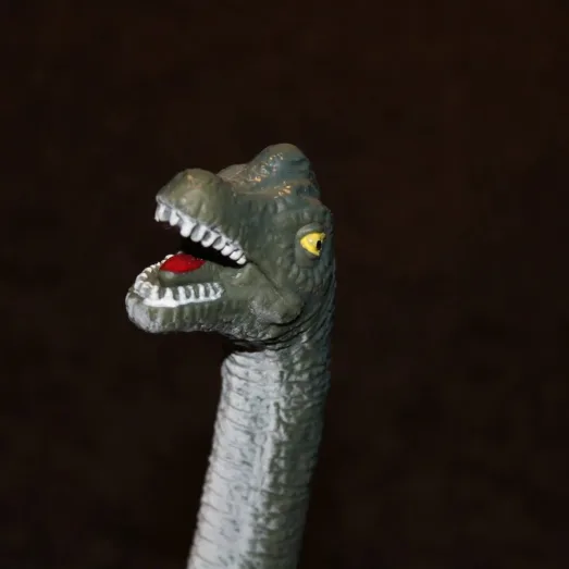 Rubberen Speelgoed Dinosaurus - Groene Brachiosaurus bij dedino.nl