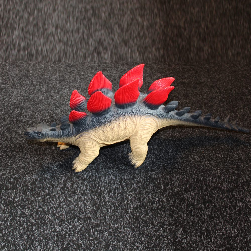 Rubberen Speelgoed Dinosaurus - Stegosaurus bij dedino.nl