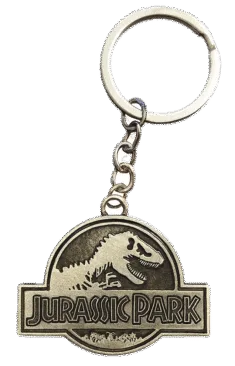 Jurassic Park Metalen Sleutelhanger