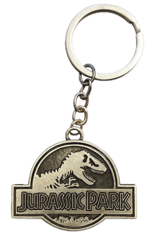 Jurassic Park Metalen Sleutelhanger